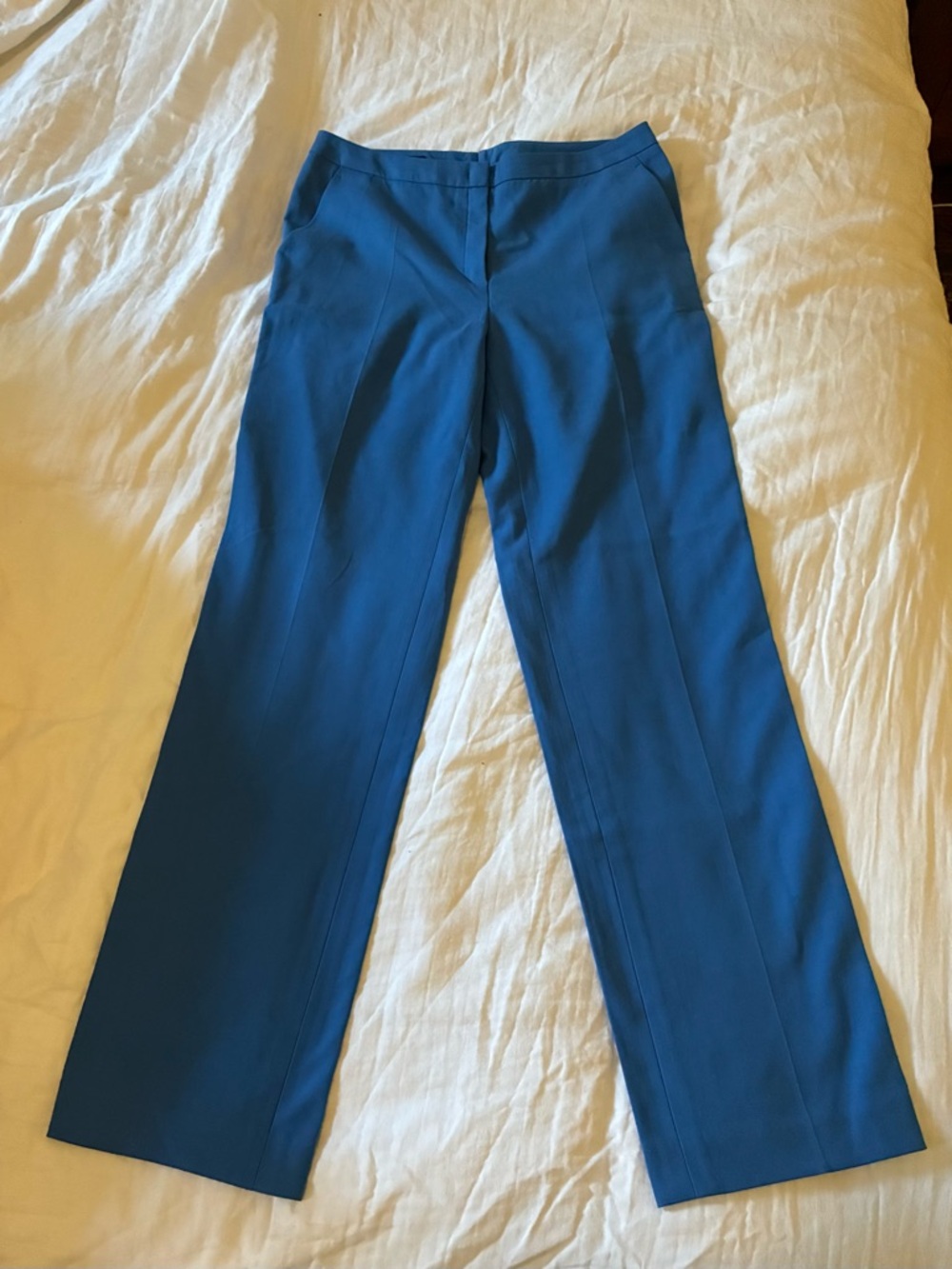 Teal Blue Escada Pants - Picture 2 of 3